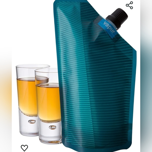 Vapur After Hours Travel Plastic Flask - Picture 4 of 4